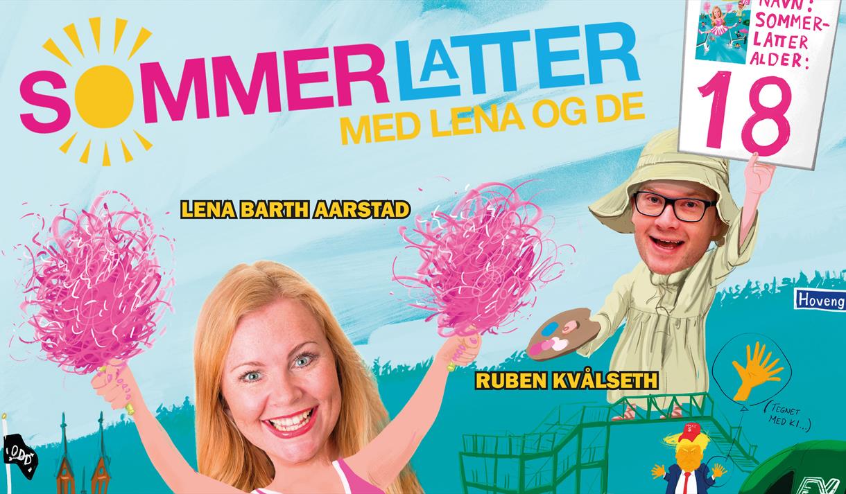 plakat til "Sommerlatter"