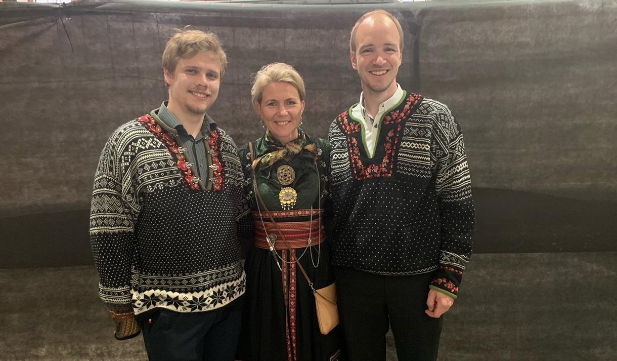 Ottar Kåsa, Ingebjørg Bø og Even Westeng