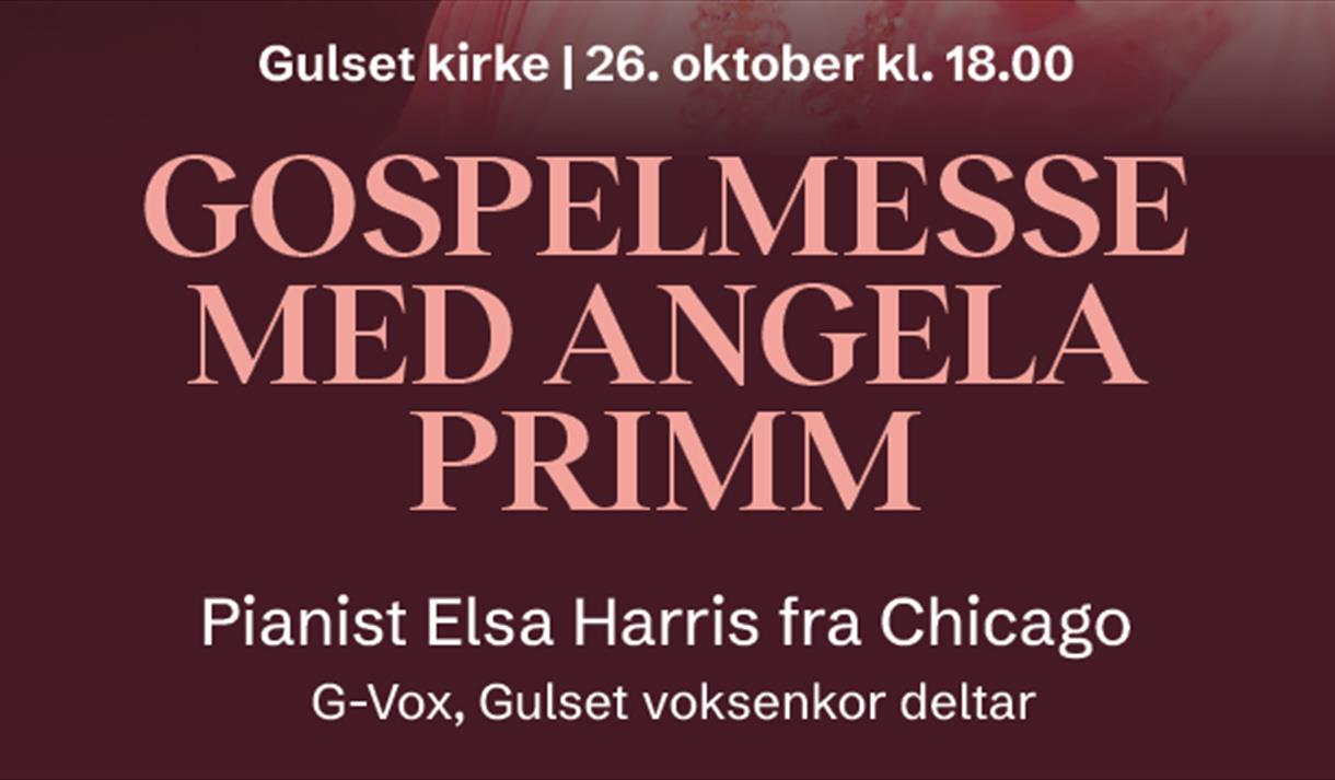 plakat til "Gospelmesse"