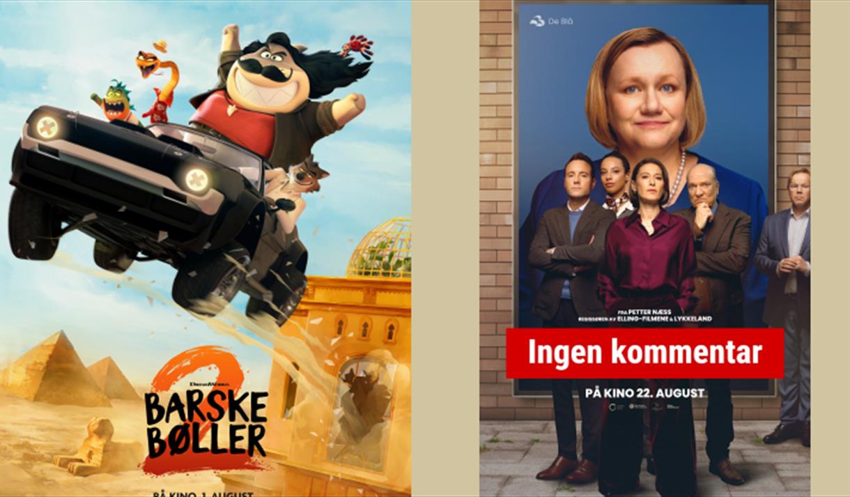 Visning av Barske Bøller og Ingen kommentar på Langesund Bygdekino
