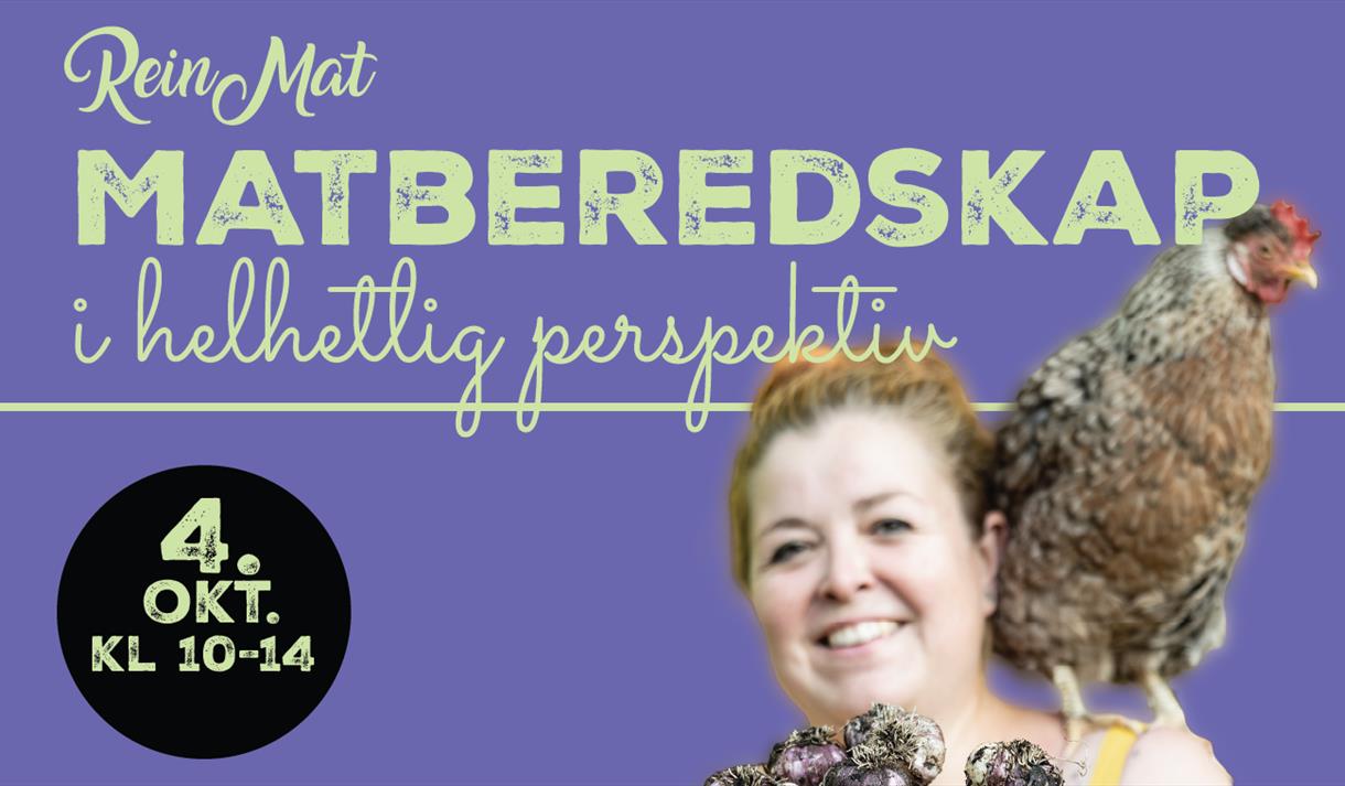 plakat til "Matberedskap"