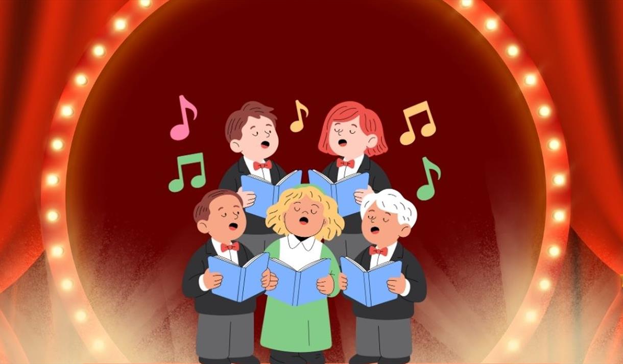 Arild Bakke og elevene ved Vangens Operastudio