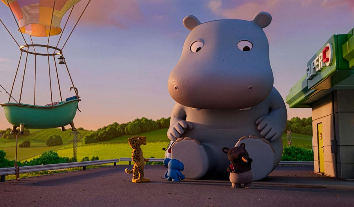 scene fra "Da Mumbo Jumbo ble kjempestor"