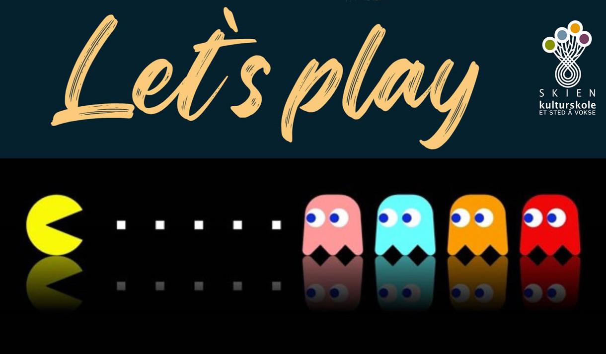plakat til "Let´s play"