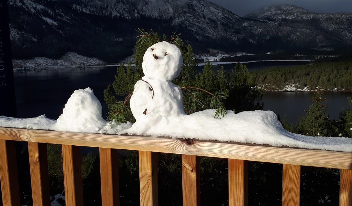 På toppen av Hamaren.