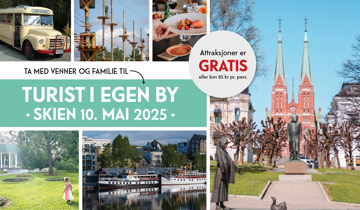 Turist i egen by