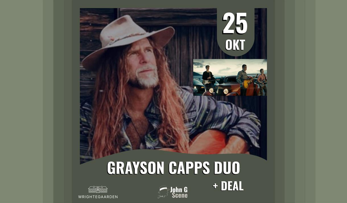 plakat til "Grayson Capps duo"