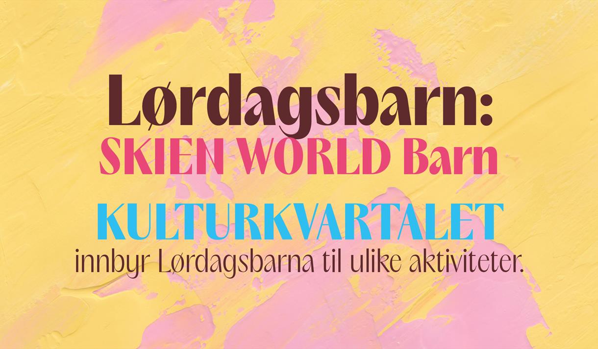 plakat til "Lørdagsbarn"