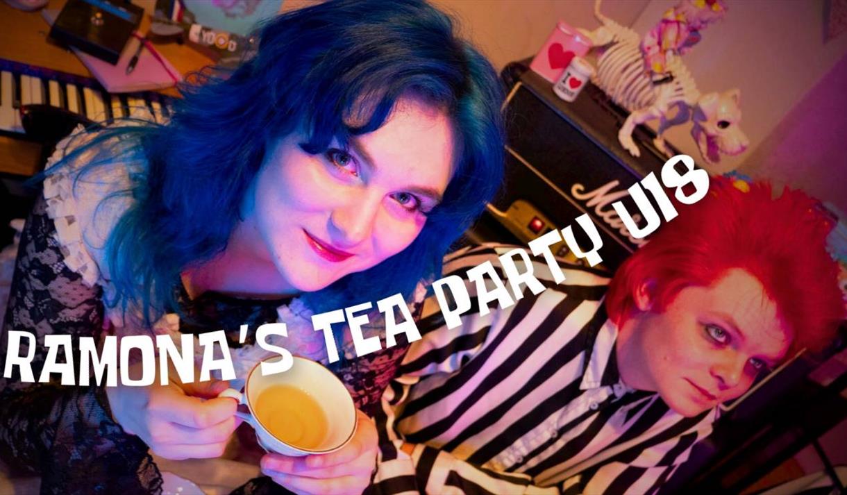 plakat til "Ramona's tea party"