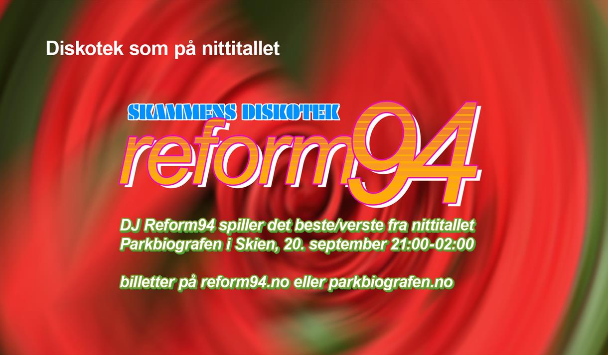 plakat til "reform 94"