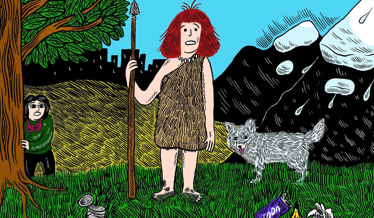 bilde av Steinalderjenta"