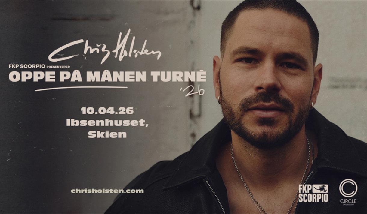 plakat til "Oppe på Månen Turné"