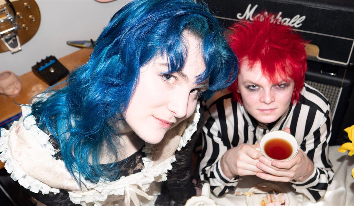 bandmedlemmer fra "Ramona's Tea Party"