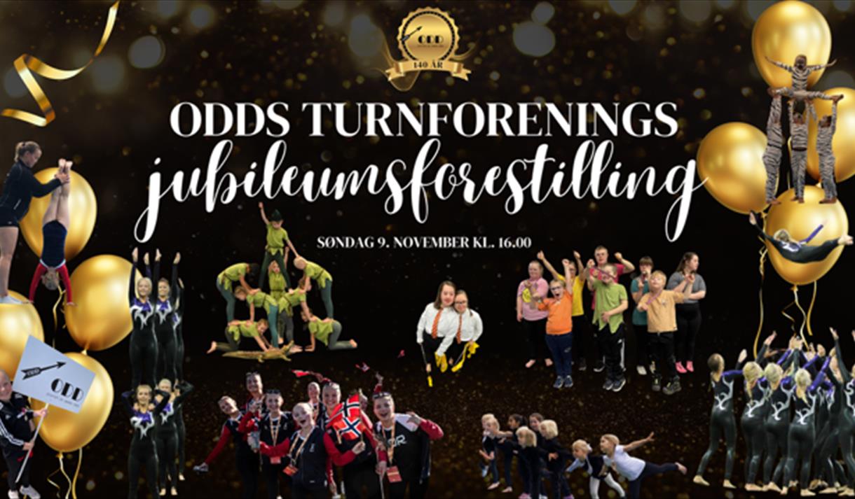 plakat til "jubileumsforestilling"