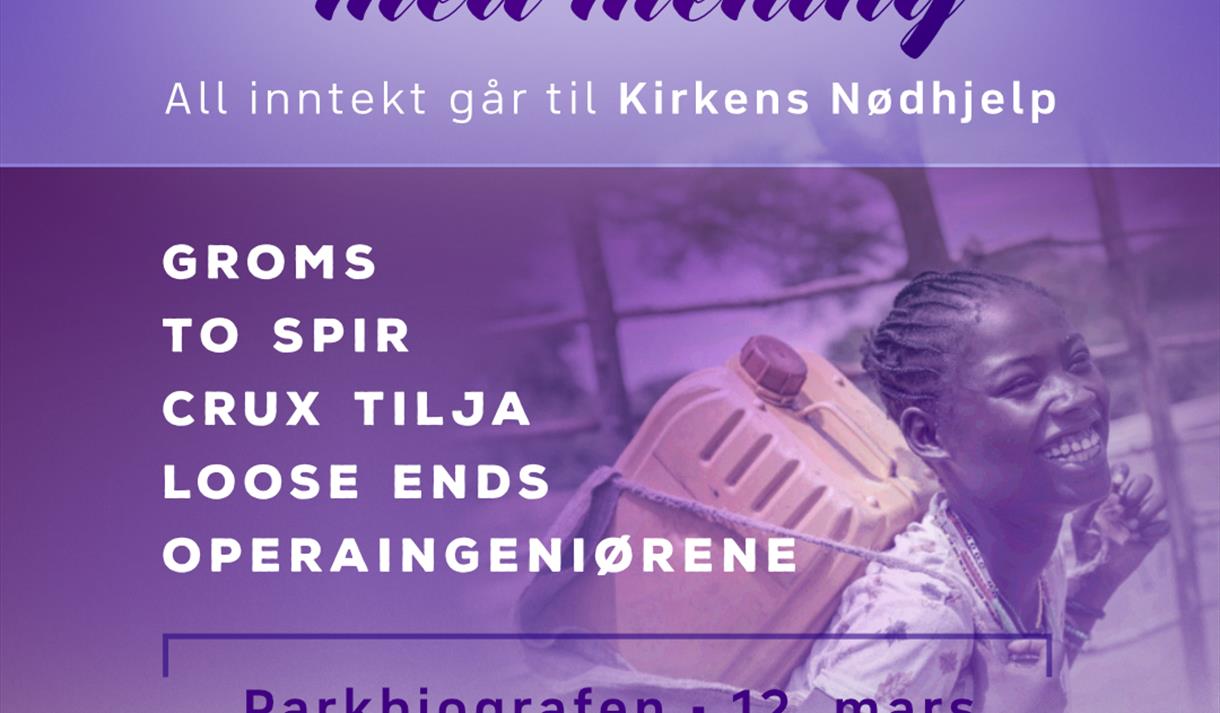 plakat til "Musikkfest med mening"