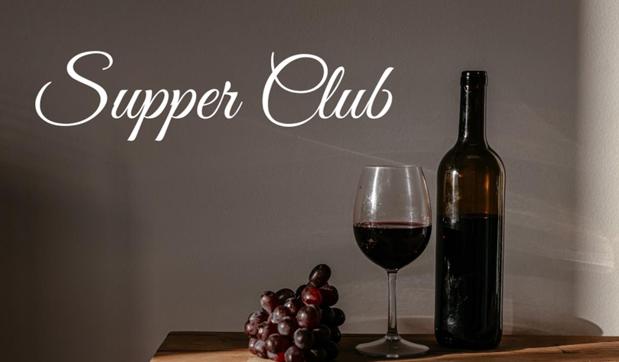 plakat til "September Supper Club"