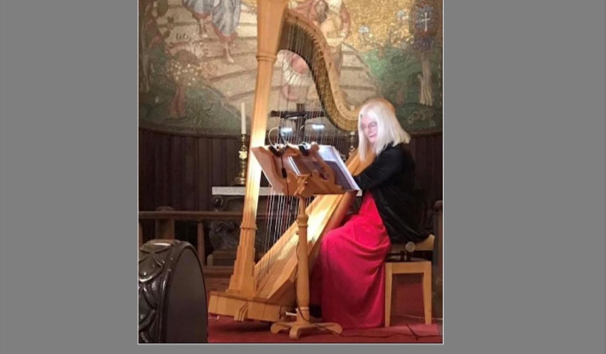 Harpekonsert i Gjerpen kirke