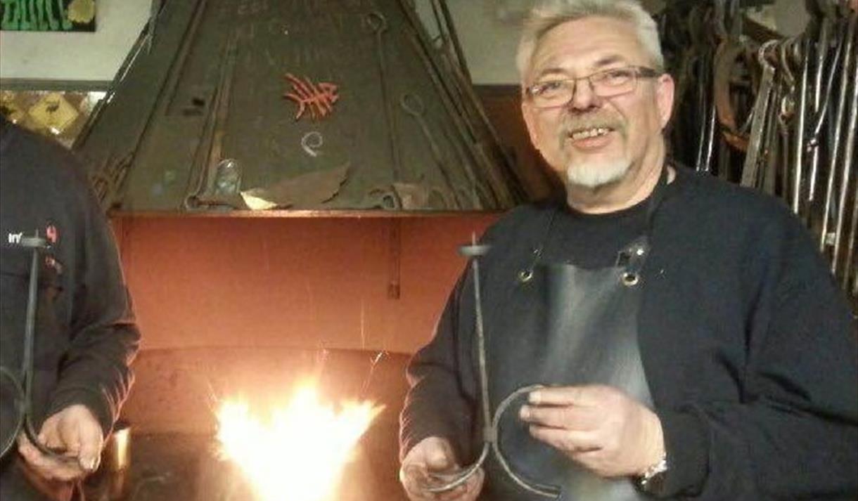 Open smie i Eidsborg.