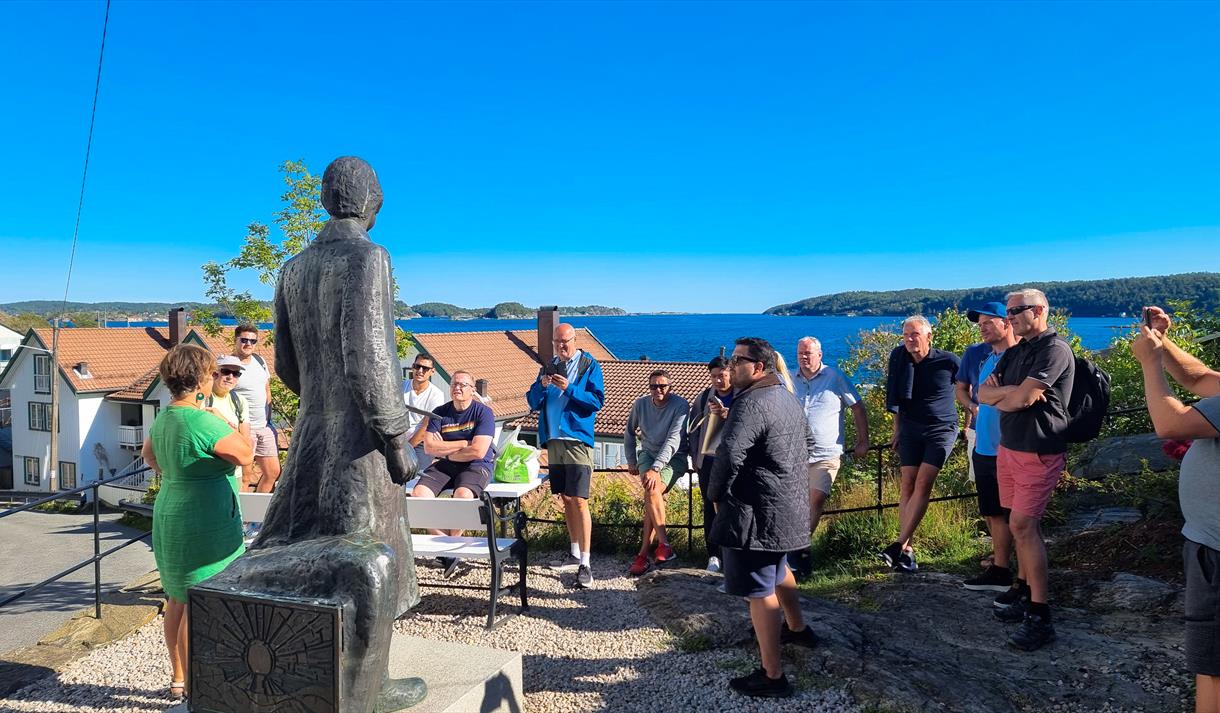 Munch vandring med Kutlur-kameratene i Kragerø