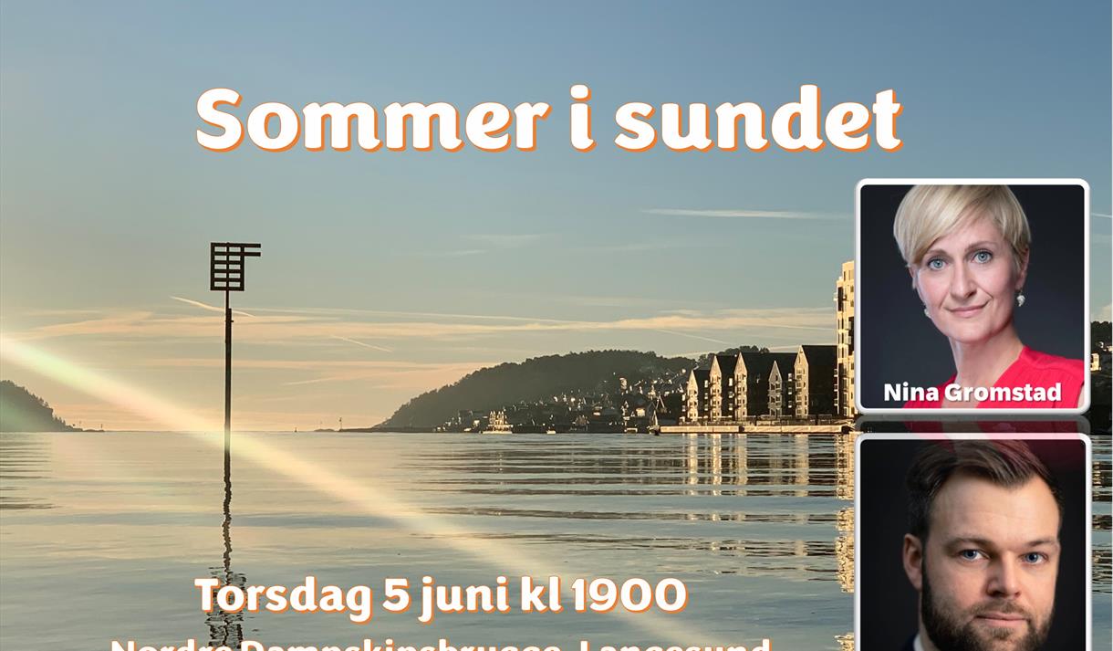 plakat til "Sommer i sundet"
