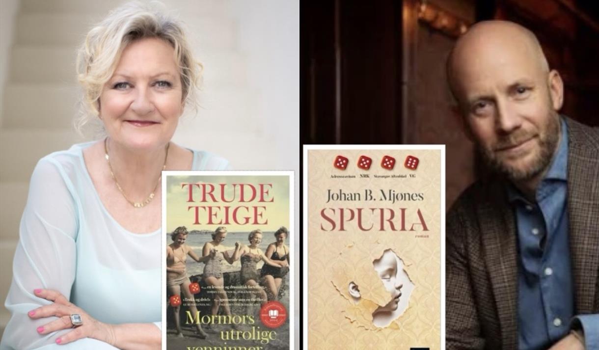 Trude Teige og Johan B. Mjønes