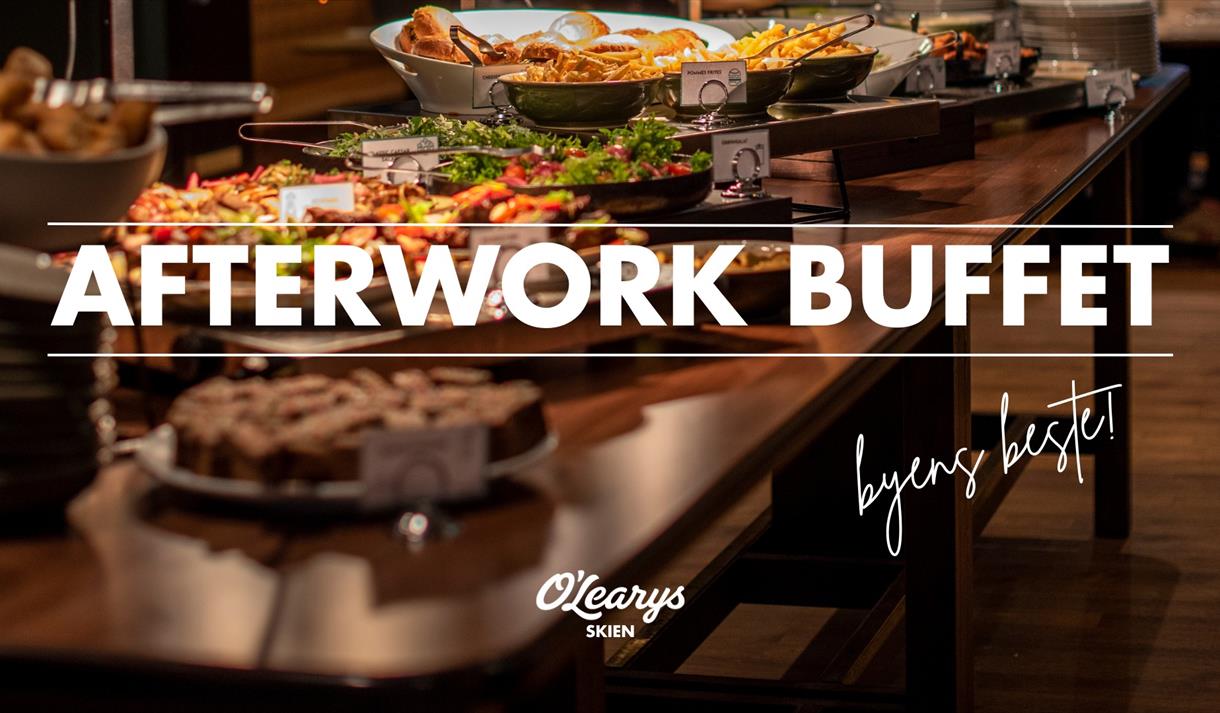 plakat til "Afterwork buffet"