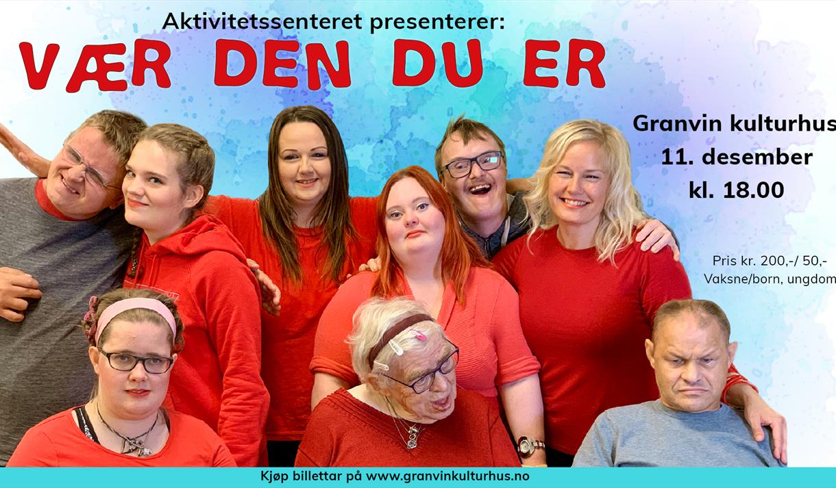Vær den du er