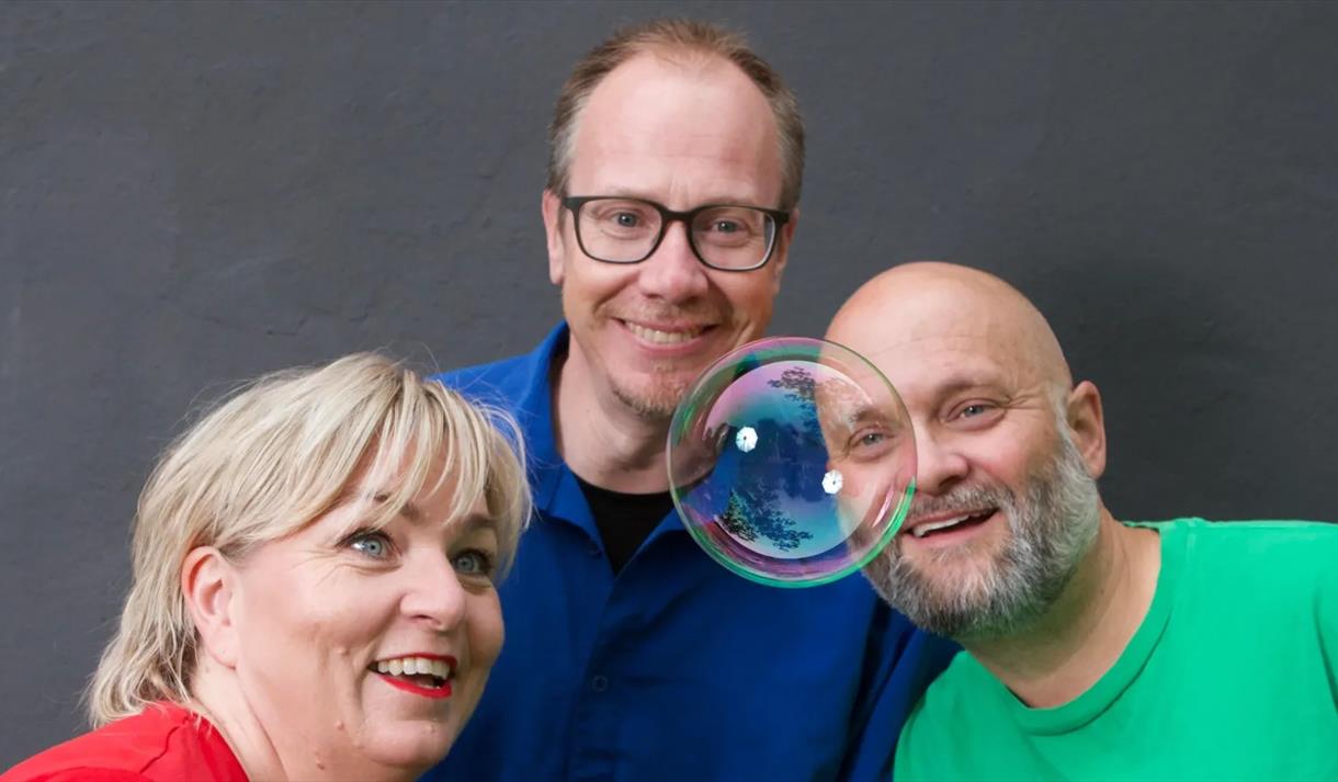 Ingrid Nåvik Grønlund , Erik Damberg og André Kassen
