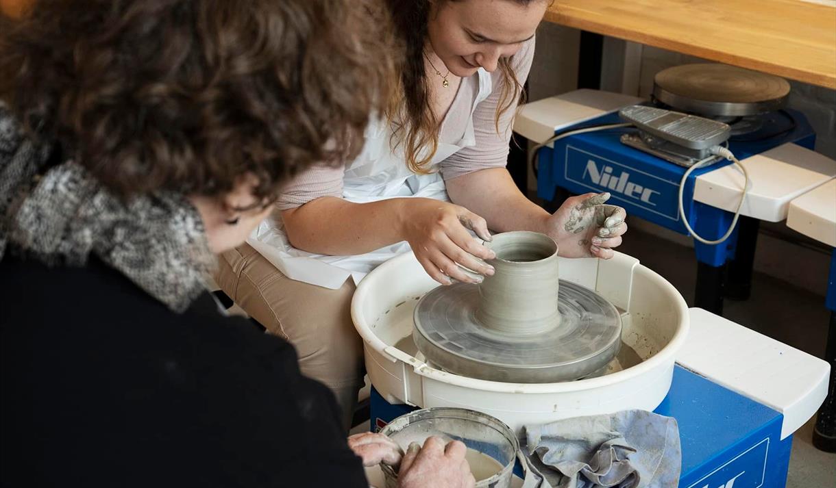 workshop på Porselensmuseet