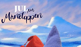 plakat til "Jul på månetoppen"