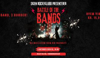 plakat til "Battle of the bands"
