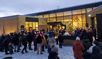 Bilde fra julegrantenning