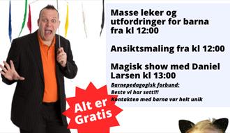 Plakat Barnas dag på Sjøterrassen