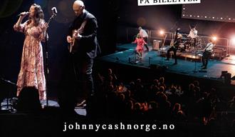 plakat til "The Johnny Cash and June Carter Show"