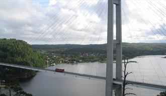 Viewpoint, in the end of the path