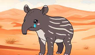 bilde av en tapir