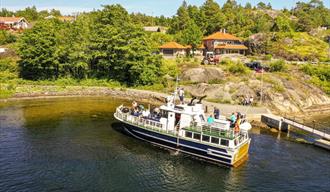 båt på skjærgårdscruise