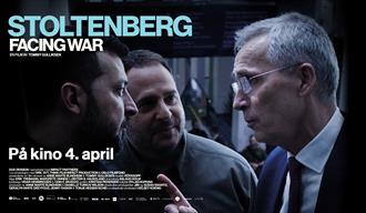 plakat til "Stoltenberg – Facing War"