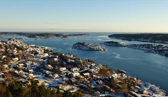 Flott utsikt over skjærgården