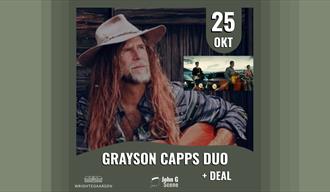 plakat til "Grayson Capps duo"
