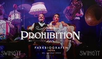 plakat til "Prohibition Party Skien"