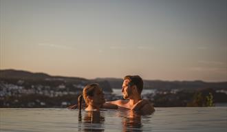 Utendørsbasseng, Kragerø Resort