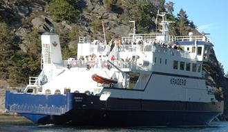 Skjærgårdscruise med M/F Kragerø
