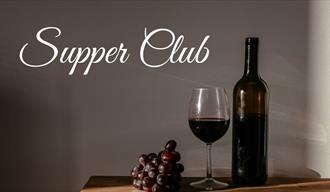 plakat til "September Supper Club"