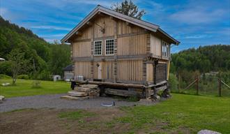 Hjortehagen stabburet ute