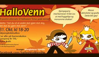 Hallovenn-party