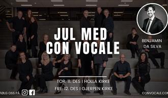 plakat til "Jul med Con Vocale"