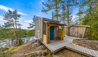 Hytta Kronen hos Mikrohyttene Kragerø