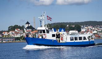 Løvøy fergen i Brevik