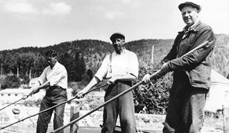 Lensekarar 1955 fv Sverre Syftestad Gunnar Midtbøen Toralf Midtbøen